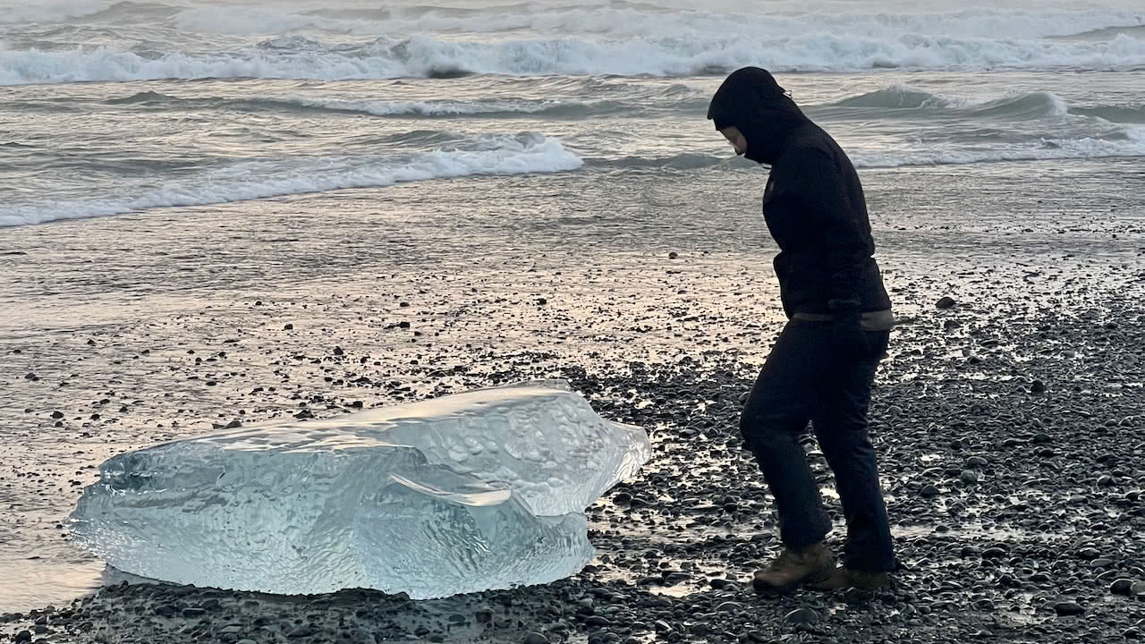 Mit Baselayer unterwegs auf Island