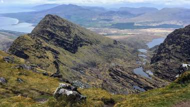 Blick vom Mount Brandon, Dingle Halbinsel