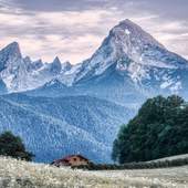 Berchtesgaden: Blick auf die Watzmann-Familie