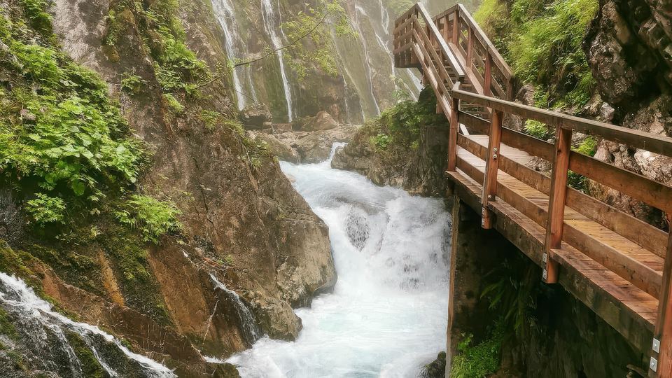 Wanderung durch die Wimbachklamm